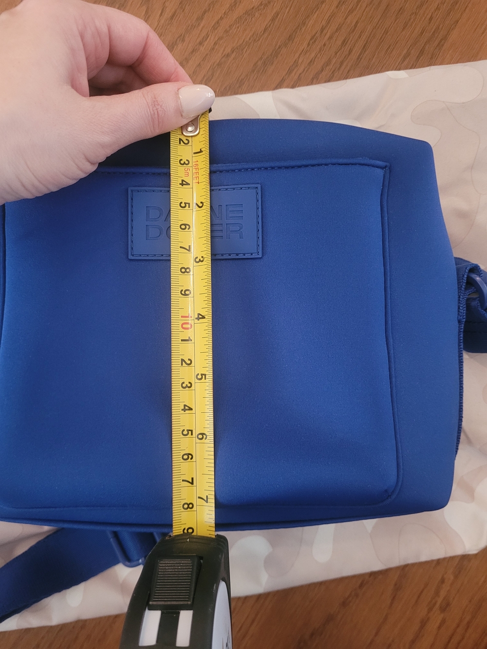 Dagne Dover Royal Blue Neoprene Crossbody - Picture 11 of 14